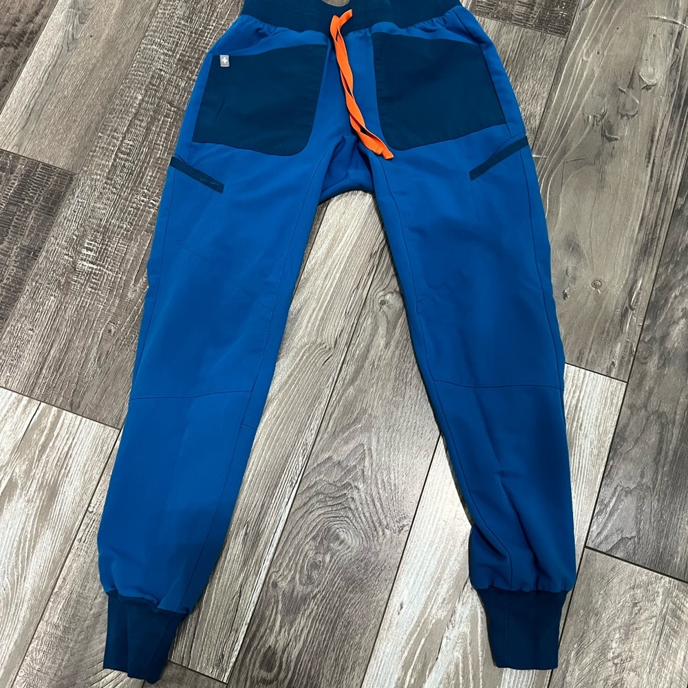 Figs Scrub Maua Jogger Pants in Alps Blue XXS